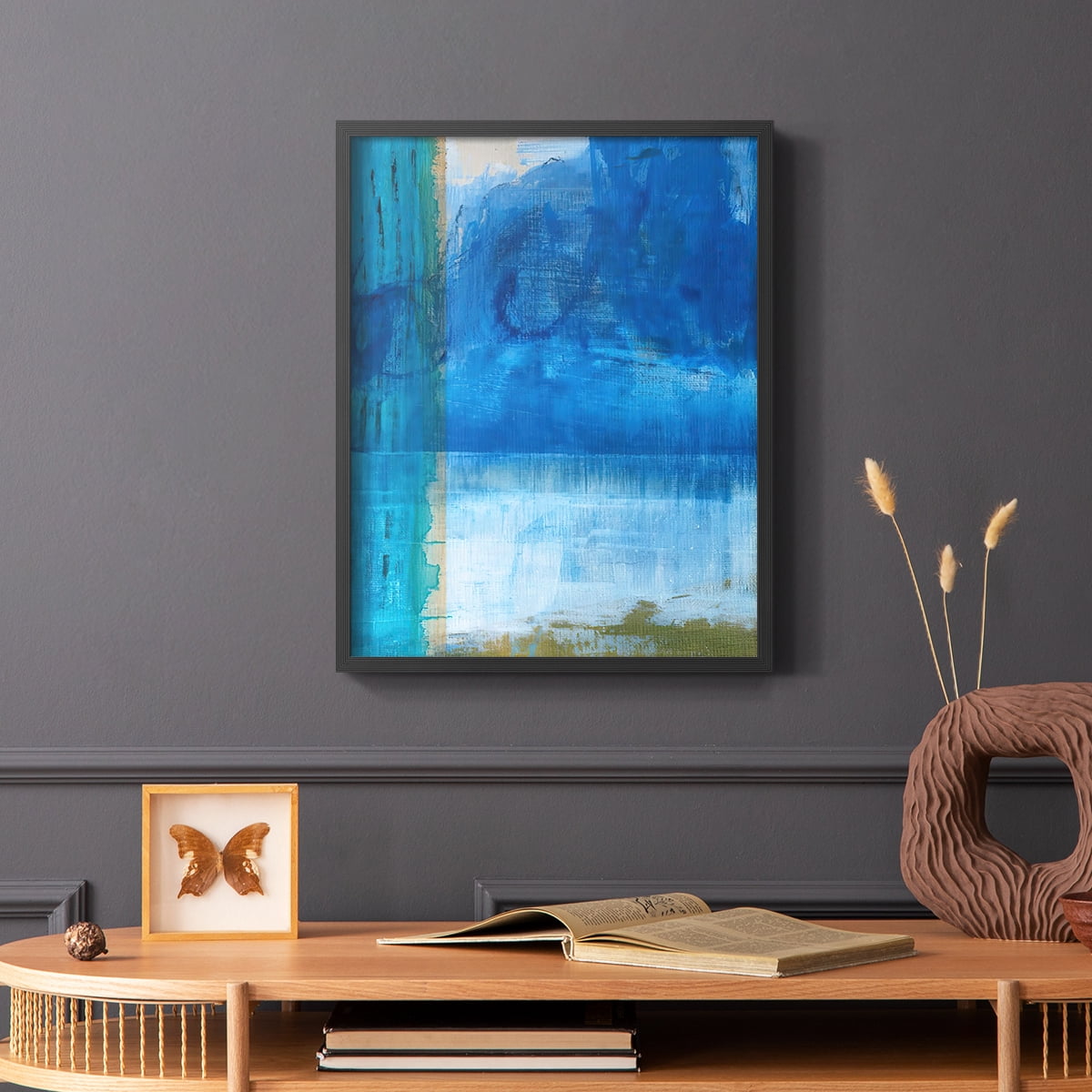Bay Walk I in Paper Solid Wood 8 x 10 Framed Print