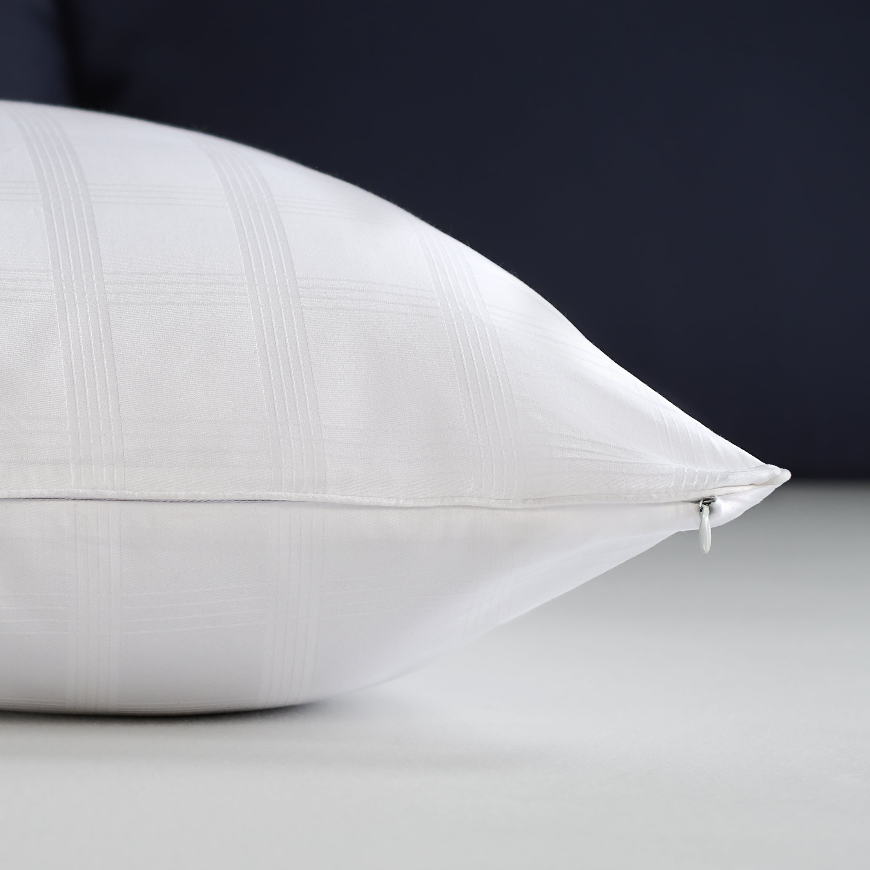 Sealy ® Luxury Cotton Pillow Cover Protector, Standard/Queen - Zippered, Stain Release