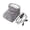 Grey, variant on Electric Heated Foot Warmer, USB Plush Foot Pocket, Adjustable Warm Boot with Washable Cover for Home and Office