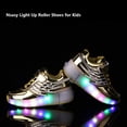 thumbnail image 3 of YAZI Kids Roller Shoes Boy Girl Sneakers with Wheels Become Sport Sneaker with Led for Christmas Birthday Children Show Gift, 3 of 14