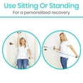 thumbnail image 6 of Vive Shoulder Pulley - Over Door Rehab Exerciser for Rotator Cuff Rehab - Arm Rehabilitation Exercise System for Frozen Shoulder Physical Therapy, 6 of 10