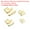 Light Gold, variant on Uxcell Zipper Repair Kit, Metal Zipper Latch Slider Retainer Insert Pin Top Bottom Stoppers, Fit for Jacket Coat Light Gold #3 #5 #8 #10