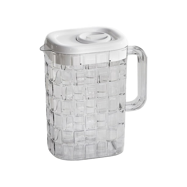 Pisexur Batería de cocina Hervidor de agua fría Light Luxurys para sala de estar, gran capacidad, 2 l, blanco frío, juego de tazas de agua para el hogar, refrigerador para la cocina del hogar