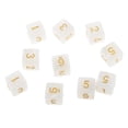 thumbnail image 1 of Juego de 10 piezas Sunnimix Dados de rol D6 D10 D12 D20 16mm, 1 of 6