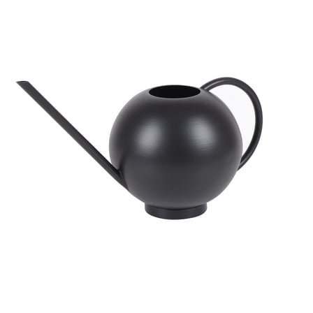 Expert Gardener 0.5-gal Metal Watering Can, Black