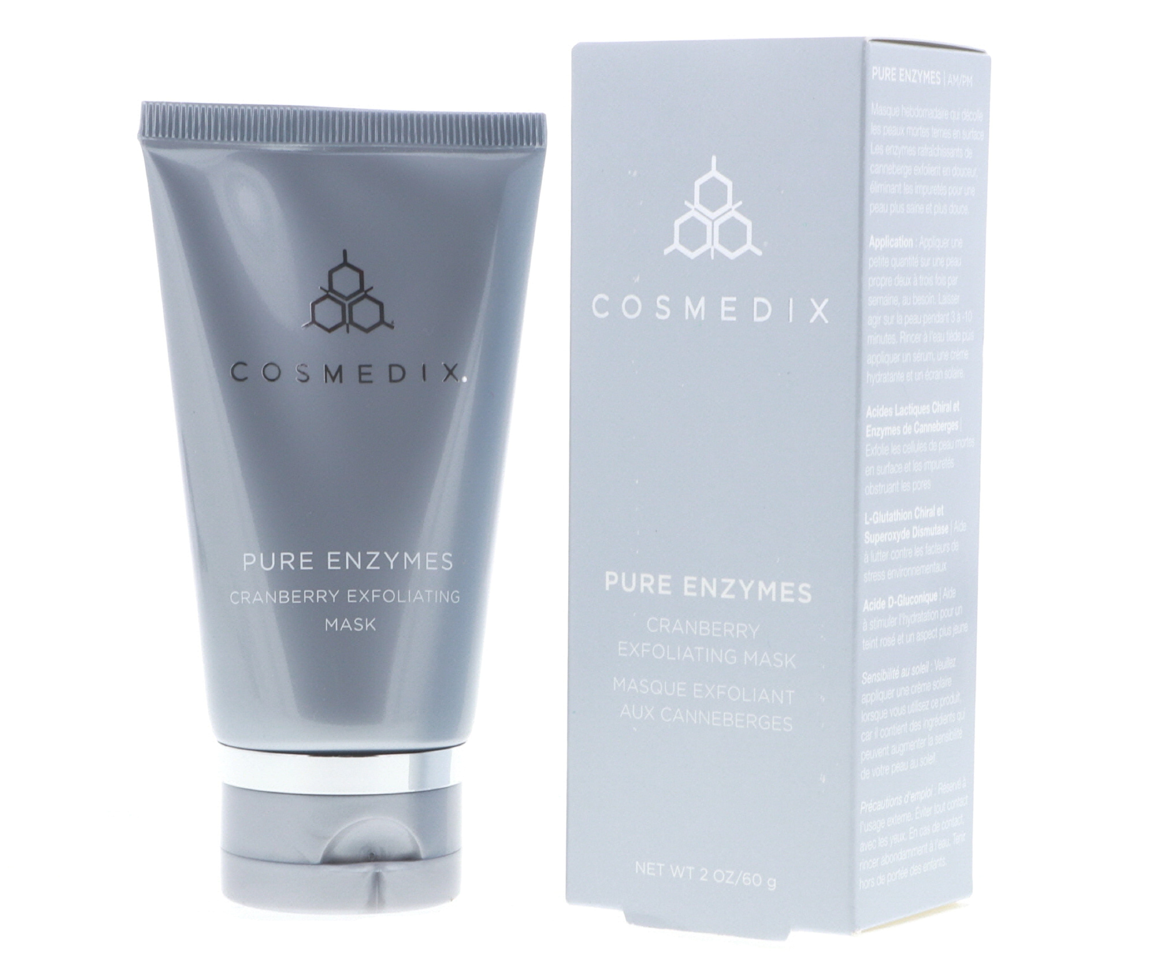 Cosmedix Pure Enzymes Cranberry Exfoliating Mask 60g/2oz