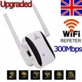 thumbnail image 2 of Repetidor de Wi-Fi Amplificador de señal inalámbrico 300Mbps Extensor de rango WLAN Amplificador universal, enchufe de EE. UU. Vogacara EL000814-02, 2 of 2