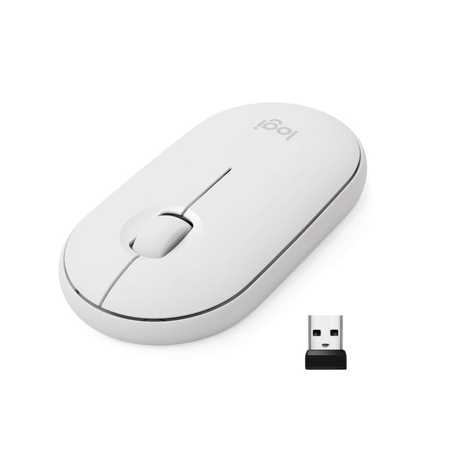 Ratón inalámbrico Logitech Pebble Silent Slim Bluetooth/2.4 GHz