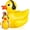 Yellow, variant on 5 Feet Giant Inflatable Duck Huge Rubber Duck Large Blow up Inflatable Pool Float for Adult Summer Beach Swimming Pool Party Decoration