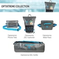 thumbnail image 3 of geckobrands Optixtreme 20L Hydroner Lightweight Packable Waterproof Backpack (Grey/Neon Blue), 3 of 5