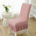 thumbnail image 6 of Pick Usloyux Dining Chair Covers with Skirt, Chair Covers for Dining Room, Durably Washable High Elastic Stretchable for Kitchen Wedding Party Banquet Pick, 6 of 6