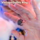 thumbnail image 5 of Minnieouse Anillo esqueleto mano ligero gótico anillos de dedo resistente Color sólido Unisex joyería impermeable regalo adulto Festival Ropa, zapatos y accesorios Miscelánea Minnieouse AP014889-01, 5 of 6
