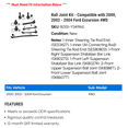 thumbnail image 2 of Ball Joint Kit - Compatible with 2000, 2002 - 2004 Ford Excursion 4WD 2003, 2 of 2