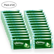 Kleenex 3-Ply Lotion Facial Tissue, 110 Tissues per Box, 1 Case of 24 Tissue Boxes