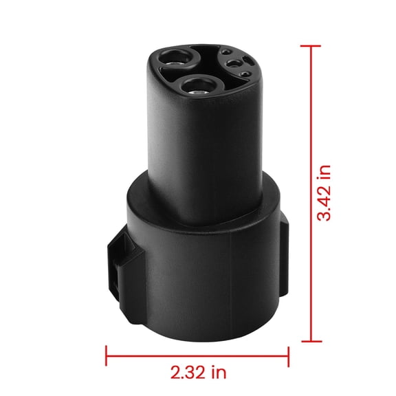 Adapter Compatible with Tesla Fit J1772 Stations,Tesla Model 3, Y, X, S Max 80A 250V