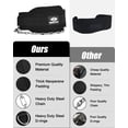 thumbnail image 7 of Seektop Dip Belt with Chain for Weightlifting, Neoprene Waist Belt 36x7 Inch, Adjustable 25-45.3 Inch Waist, for Gym Workout Pull Ups Squat Men Women, 7 of 7