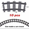 thumbnail image 5 of New City Trains Flexible Tracks Soft Straight Curved Rails Switch Building Block Creative Models Railways Toys For Kids Gifts, 5 of 5