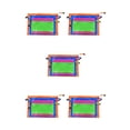 thumbnail image 1 of Bolsa Methold para documentos con cremallera organizador portátil A4 B5 A5 A6 color aleatorio, 1 of 4