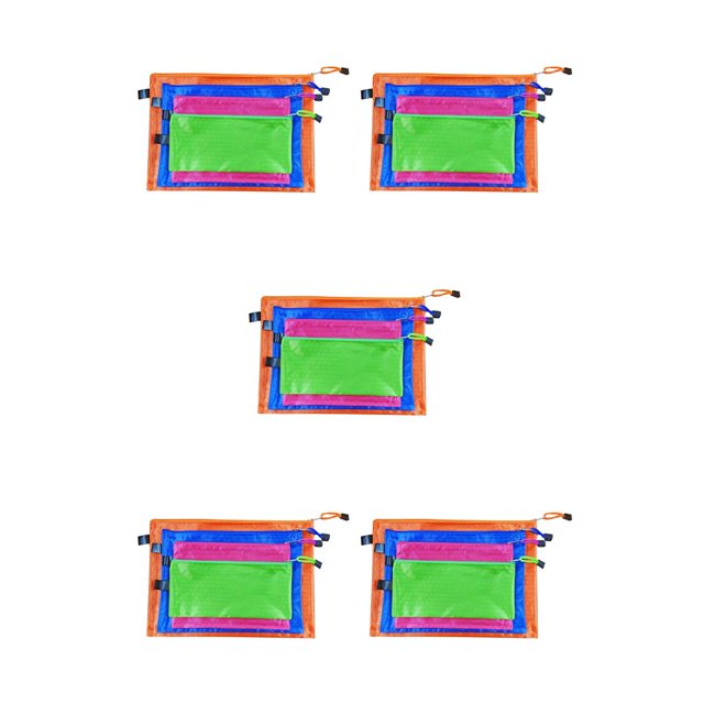Bolsa Methold para documentos con cremallera organizador portátil A4 B5 A5 A6 color aleatorio