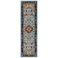 thumbnail image 2 of Safavieh Heritage York Oriental Wool Runner Rug, Blue/Light Brown, 2'3" x 12', 2 of 11