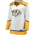 thumbnail image 2 of Women's Fanatics White Nashville Predators Away Breakaway Jersey, 2 of 3