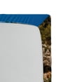thumbnail image 2 of Ambesonne Nature Fitted Sheet, Yacht on Sea Scenic View, Queen Size, Green Aqua Blue, 2 of 2
