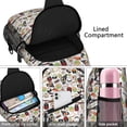 thumbnail image 2 of Sushi Party Cartoon Sushi Roll Foodie Lightweight Multipurpose Crossbody Sling Backpack for Travel, 2 of 6