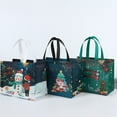 thumbnail image 2 of Bearachild Regalos de Navidad Bolsas de decoración festiva con asa Bolsas de regalo decentes para bolsa de dulces de Navidad Kits de decoración para fiestas B9, 2 of 6