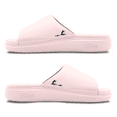 thumbnail image 2 of Unisex ISlide Pink Miami Marlins Minimalistic Motive Slide Sandals, 2 of 5