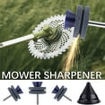 thumbnail image 3 of WLAGOOD Lawn Mower Blade Sharpener Universal Multi-Sharp Rotary Lawnmower Sharpen for Power Drill Hand Drill and Lawn Mower Blade Balancer, 3 of 5