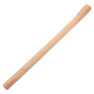 Wooden Handle Replacement – 14" Long, Light Yellow, For Shovels, Hoes, Sickles & Garden Tools – Durable Solid Wood Grip