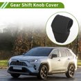thumbnail image 2 of Cubierta de pomo de cambio de marcha manual automotriz universal para SUV y camiones Unique Bargains de tela negra, 2 of 7