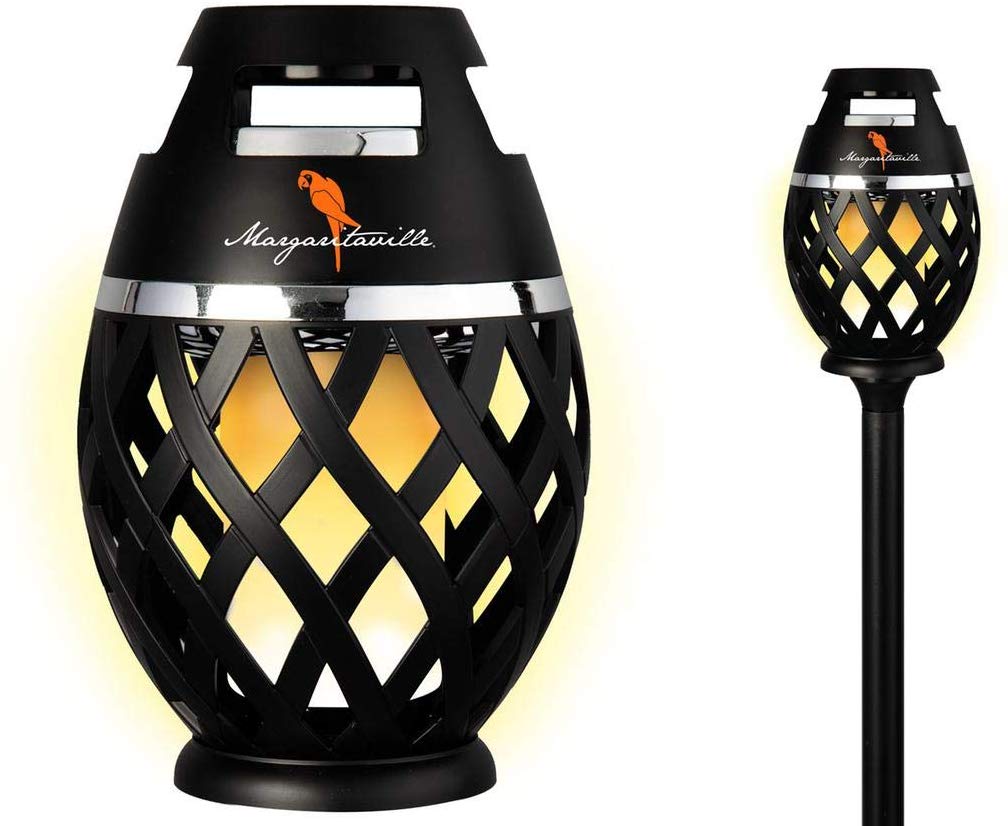 Sounds Of Paradise Outdoor Tiki Torch Bluetooth Light Up Speaker