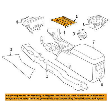Gear Shift Indicator Bezel - CHRYSLER OEM 11-12 300 Console-Shift Indicator 1JQ60AAAAG