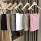 thumbnail image 2 of Camiseta sin mangas con escote en el pecho, ropa interior para mujer, parte superior de tubo con base transpirable y hermosa espalda, sin aro de acero, estilos casuales largos y cortos, 2 of 4