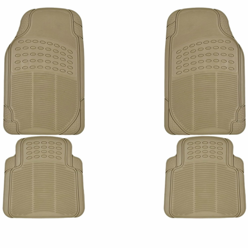 UAA 4pc All weather Rubber Front Rear Utility Rubber Car