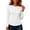 White, variant on Women Solid High‑Stretch Yoga Top, Breathable Long Sleeve Workout Shirt with Mesh Back, Slim Fit Sports Pullover for Running Gym Training Purple XL(XL)