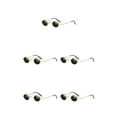 thumbnail image 2 of ZheElen Punk Rock Fashion-Proof pour Hommes et Femmes Lunettes de Protection Rondes UV400 C5 5Set, 2 of 6