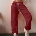 thumbnail image 4 of Zuesphe Wide Leg Sweatpants Women Long/Tall Length Athletic Pants for Women with Pockets Plus Size Joggers for Women Petite Womens Pants Elastic Waist Casual My Orders, 4 of 5