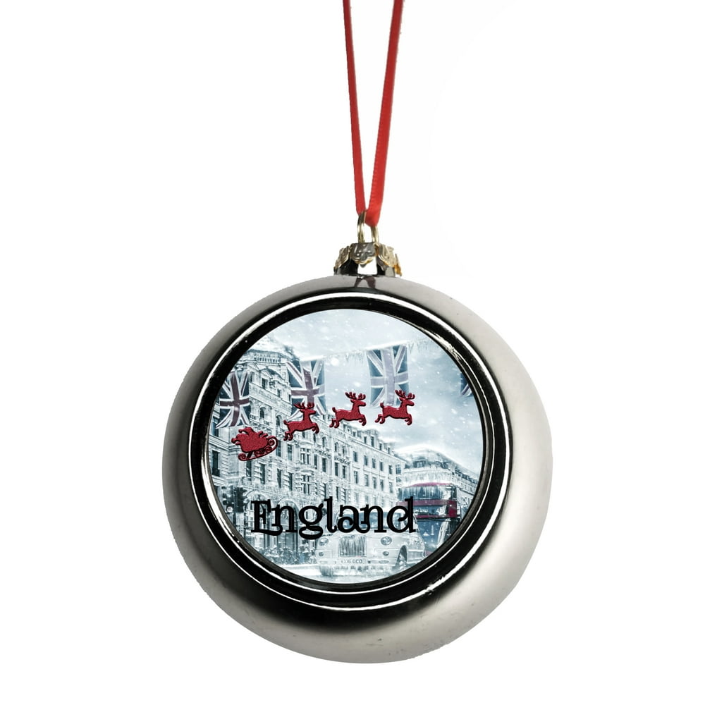London Holiday Ornament London Christmas Ornament Christmas DÃ©cor