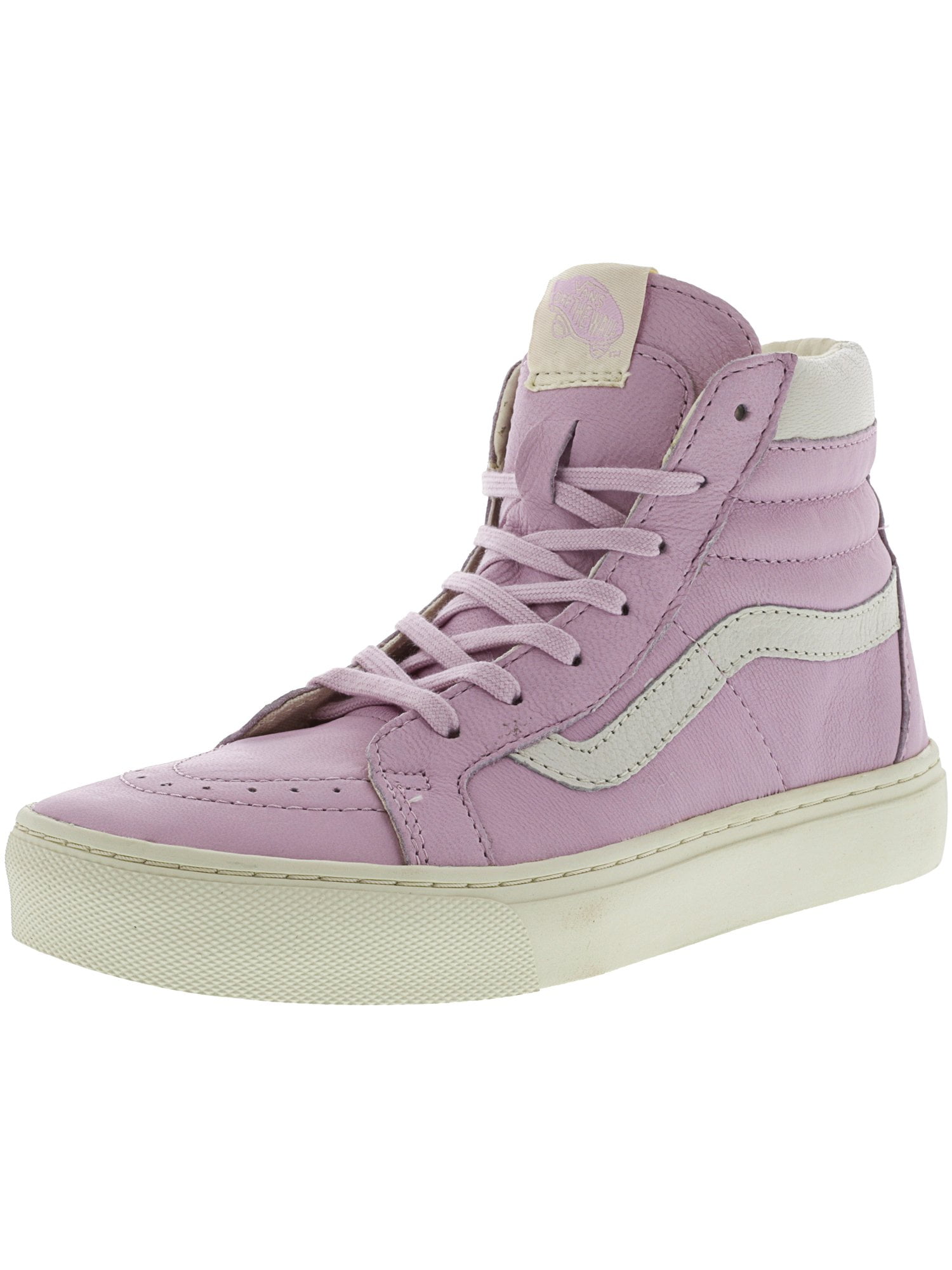 lilac high top vans