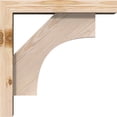 thumbnail image 3 of Ekena Millwork 3 1/2"W x 14"D x 14"H Westlake Block Smooth Bracket w/ Offset Brace, Douglas Fir, 3 of 25