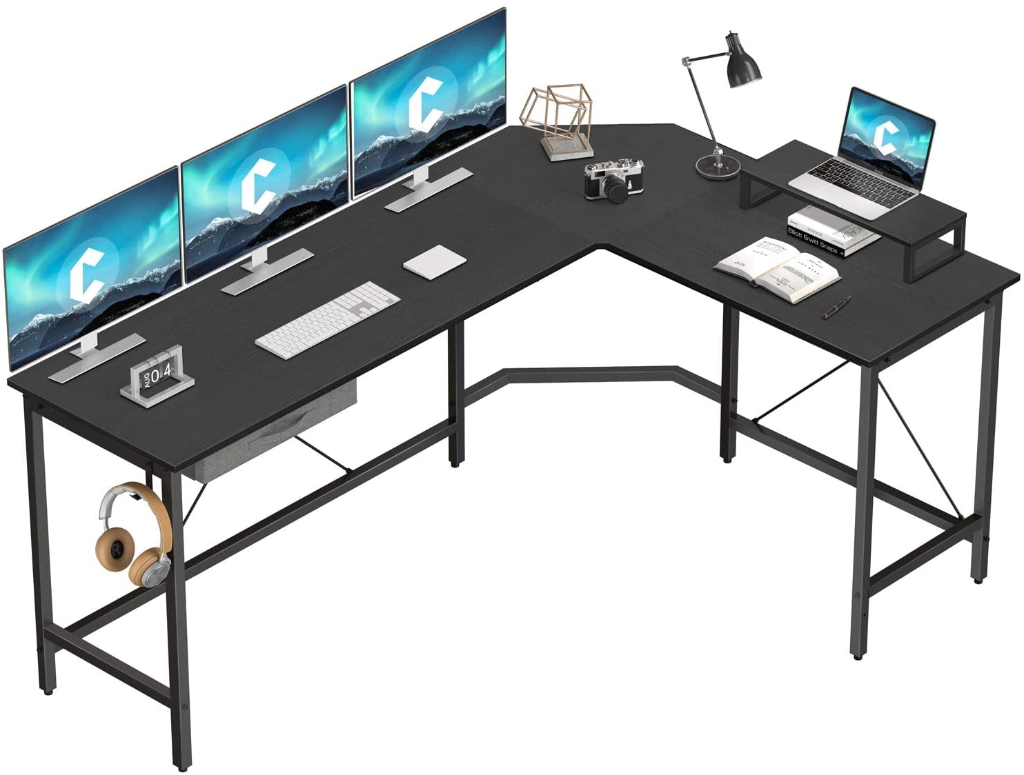 L Shaped Desk Computer Corner, How To Make A T Shaped Office Desk