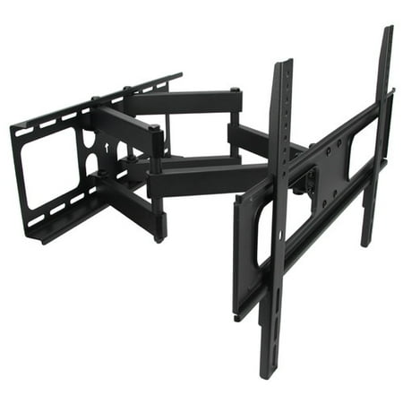 Best Choice Products Full Motion Double Articulating Wall Mount for 32-70 Inch (Best Time Of Day To Visit Mount Rushmore)