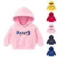 thumbnail image 3 of Odeerbi Toddler Boys Girls Fleece Hoodies Printed Pullover Hooded Sweatshirts Fashion Casual Long Sleeve Printing Hooded Sweatshirt Tops Navy, 3 of 3