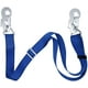 thumbnail image 1 of Cordón de protección contra caídas, cordón de seguridad ajustable que no absorbe los golpes de 4 pies a 6 pies Cordones de sujeción para cinturón de escalada de árboles al aire libre con grandes ganch Namotu CZYD-XM71, 1 of 7