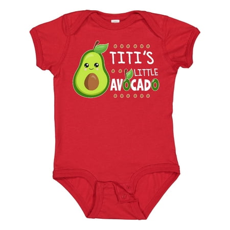 

Inktastic Titi s Little Avocado with Cute Baby Avocado Gift Baby Boy or Baby Girl Bodysuit
