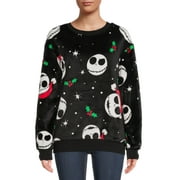 Nightmare Before Christmas Juniors’ Holly Jack Graphic Sweatshirt