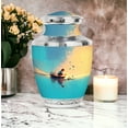 thumbnail image 5 of MUKTIVE Fishing Cremation Urns for Human Ashes - Combo Memorial Urns Large - Blue Burial Urn for Human Ashes for Male - Funeral Remain Holders for Mom - Memorial Gifts for Loss (1 Large & 4 Keepsake), 5 of 7