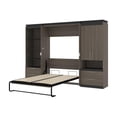thumbnail image 6 of Atlin Designs 118" Full Murphy Bed and Storage with Drawers in Bark Gray, 6 of 13